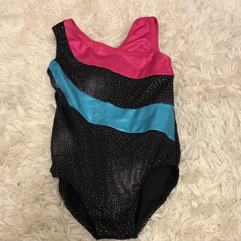 Source Unknown Pink and Blue Kids Bodysuit